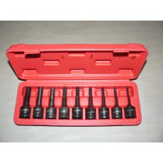 9 delige RIBE slagdoppenset 1/2" R5 tot R14 GRATIS VERZENDING