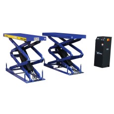 Dubbele schaarlift inbouw 3000kg 400V (PRIJS GELEVERD)